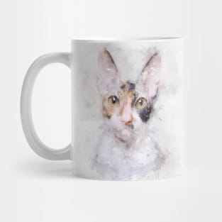 Cornish Rex cat Mug